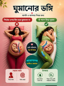 Pregnancy Sleeping Position Guide in Bengali | গর্ভাবস্থায় কোন দিকে কাত হয়ে শোবেন ও কেন? | Best Care in Kolkata by Dr. K. Patra
