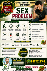 Best Treatment for Male Sexual Problems in Kolkata | Erectile Dysfunction & Premature Ejaculation | Dr K Patra Specialist